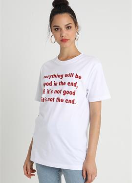 EVERYTHING WILL BE GOOD TEE - футболка print