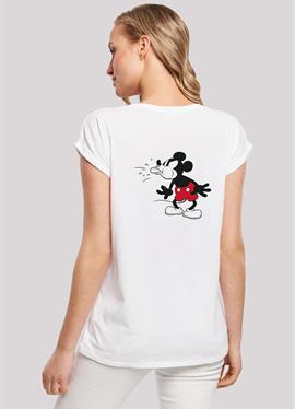 DISNEY MICKEY MOUSE TONGUE ON BACK WITH EXTENDED SH - футболка print