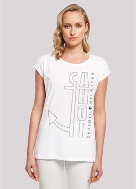 AHOI ANKER OUTLINES KNUT & JAN HAMBURG - футболка print