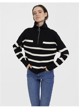 SABA STRIPE LS HIGHNECK GA NOOS - кофта