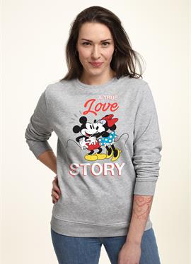 DISNEY CLASSIC MICKEY TRUE LOVE STORY - толстовка