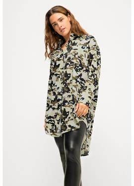 CAMOUFLAGE LANGARM - блузка рубашечного покроя