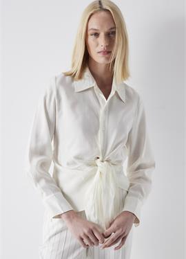 Стандартный крой WITH FRONT TIE - блузка рубашечного покроя