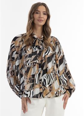 SCHLUPPEN CANEVA - блузка рубашечного покроя