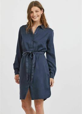 VIBISTA BELT DRESS - джинсовое платье