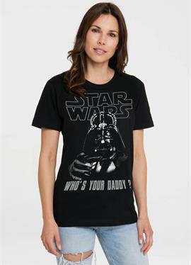 STAR WARS WHO'S YOUR DADDY - футболка print