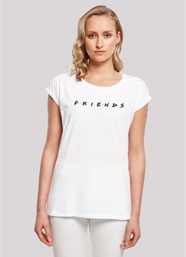 FRIENDS TV SERIE TEXT LOGO WHT - футболка print
