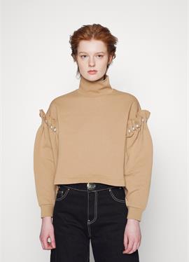 HIGH NECK CROPPED WITH SHOULDER - толстовка