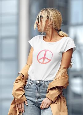Женские PEACE SIGN - футболка print