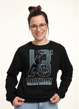 AVENGERS CLASSIC BLACK PANTHER 18TH BDAY - толстовка