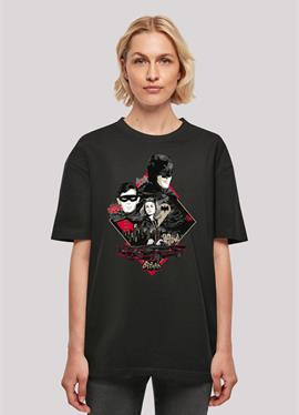 BATMAN TV SERIES CHARACTER SKYLINE - футболка print