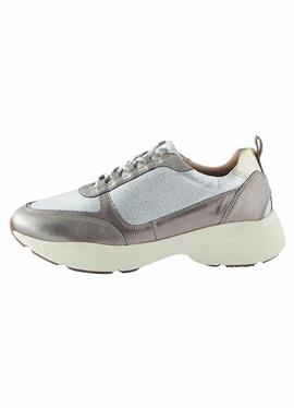 SIGNATURE LEATHER CHUNKY SOLE TRAINERS - сникеры low