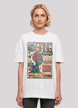 BIG BANG THEORY TV SERIE INFOGRAPHIC POSTER - футболка print