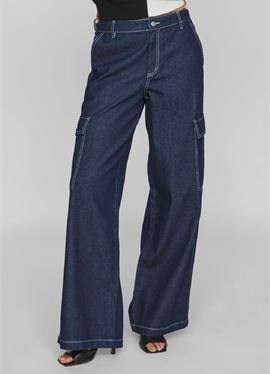 WIDE CARGO LOOK - Flared джинсы
