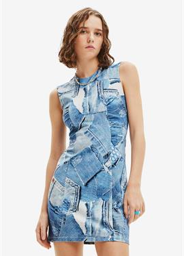 PATCHWORK - джинсовое платье