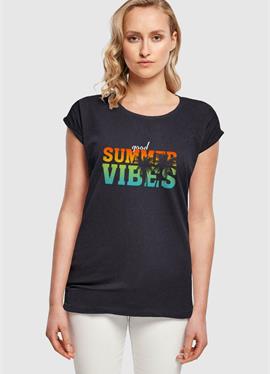 GOOD SUMMER VIBES - футболка print