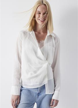 Стандартный крой бюстье - блузка рубашечного покроя