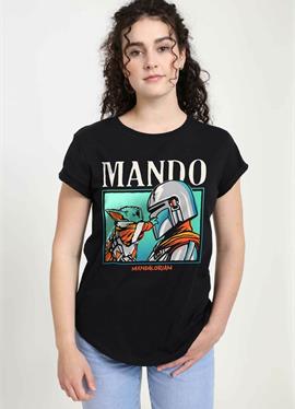 STAR WARS: MANDALORIAN FOUND YOU - футболка print