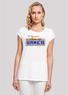 RETRO GAMING CALIFORNIA GAMES PLATE - футболка print