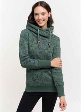 GRIPY FLOWERY - пуловер с капюшоном
