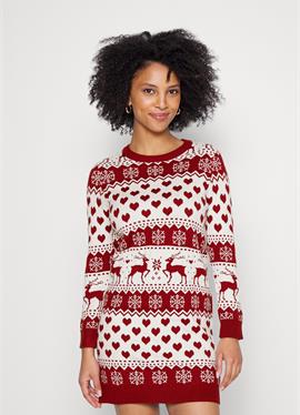 ONLXMAS DEER DRESS - вязаное платье