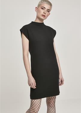 LADIES NAPS TERRY EXTENDED SHOULDER DRESS - платье