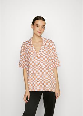 ALOHA SUNSET CHECK - блузка рубашечного покроя