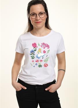 ALICE в WONDERLAND ALICE FRIENDS FLOWERS - футболка print