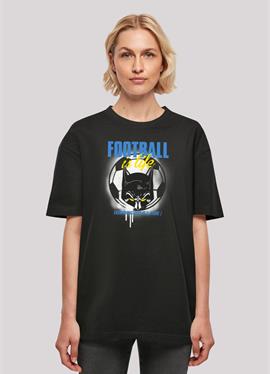 DC COMICS SUPERHELDEN BATMAN FOOTBALL IS LIFE - футболка print