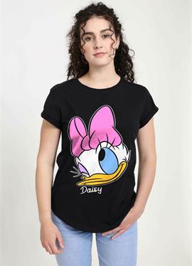 MICKEY CLASSIC DAISY BIG FACE - футболка print