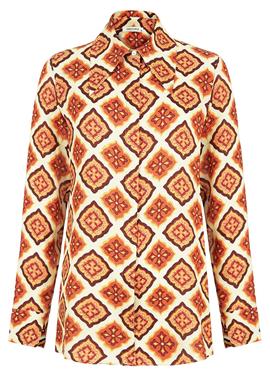 OVERSIZED PATTERNED - блузка рубашечного покроя