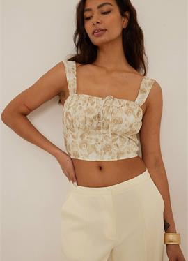 PRINTED CROP - топ