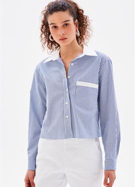 STRIPED - блузка рубашечного покроя