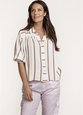 STRIPE PRINT - блузка рубашечного покроя