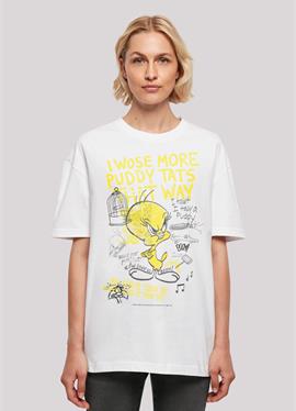 TWEETY PIE MORE PUDDY TATS - футболка print