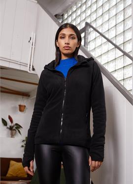 LADIES POLAR FLEECE ZIP HOODY - флисовая куртка