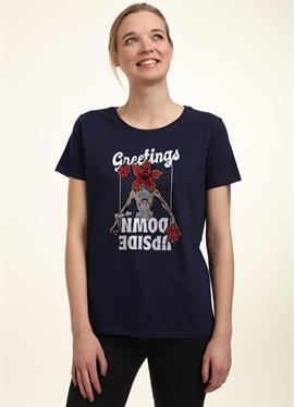 STRANGER THINGS DEMOGORGON SEASON S GREETINGS - футболка print