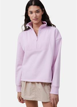 PLUSH HALF ZIP - кофта