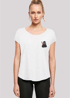 WIZARD CAT LONG TEE - футболка print
