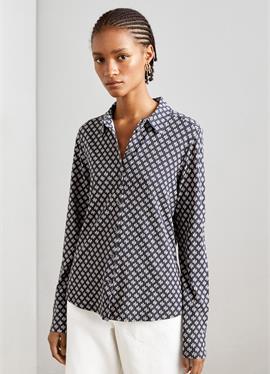 LONG SLEEVE COLLAR BUTTON PLACKET - блузка рубашечного покроя