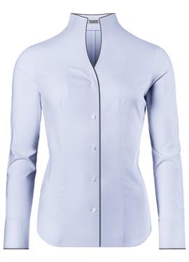 Легкий приталенный - блузка рубашечного покроя