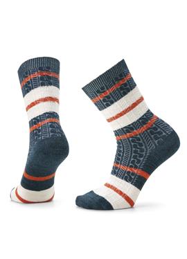 EVERYDAY STRIPED CABLE CREW- RECYCLED - Sportsocken