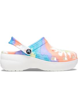 CLASSIC PLATFORM TIE DYE - сабо