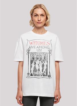 BEASTS WITCHES LIVE AMONG US - футболка print