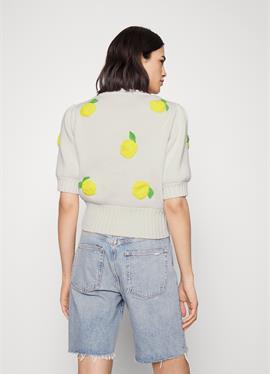 CROCHET LEMONS свитер - футболка print