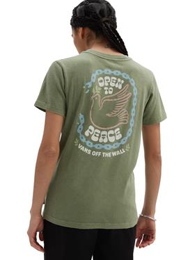 OPEN TO PEACE CREW - футболка print