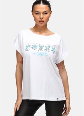 SMURFS CHARACTER LINE BOYFRIEND   - футболка print