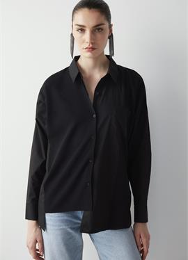 OVERSIZE MIX POPLIN - блузка рубашечного покроя