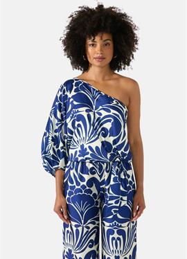 PAISLEY PRINT ONE SHOULDER топ - блузка