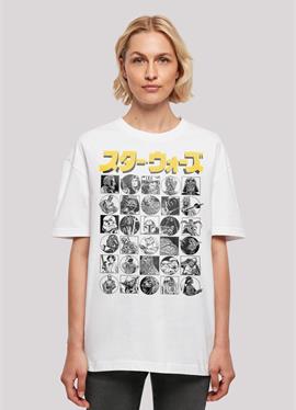 STAR WARS JAPANESE CHARACTER THUMBNAIL - футболка print